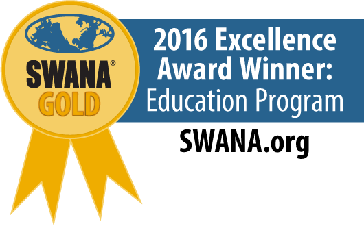 SWANA Gold 2016 Excellence Award Winner: Education Program