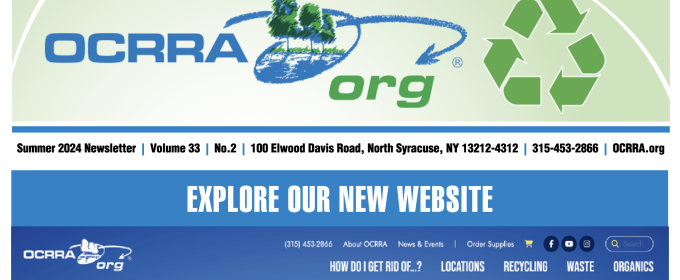 Spring Newsletter – OCRRA – Onondaga County Resource Recovery Agency