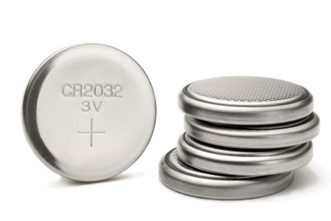Coin batteries, cr 2032, 3 volt