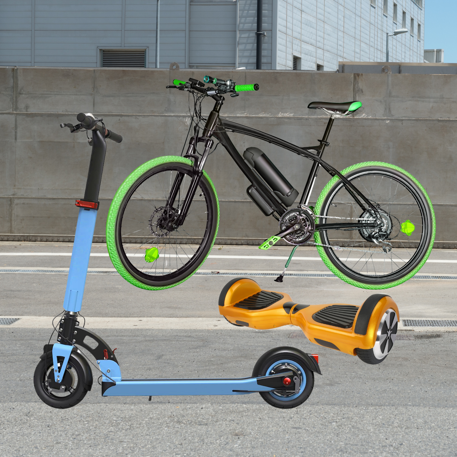 electric bike and scooter