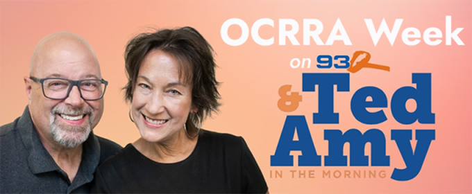 OCRRA Week on 93Q with Ted & Amy