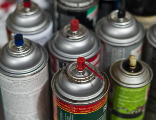 An image of Aerosol Cans